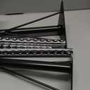 KAZAKA Adjustable Table Legs, 20-30 inch for Activity & Office Tables - Set of 4 (Black)