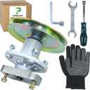 GY20785 Spindle Assembly with GX20367 Spindle Pulley Replaces John Deere GY20785 GY20050 UC23728 for John Deere L100 L105 L107 L108 L110 L111 L118 1642HS L17.542 L1742 42" Lawn Tractors