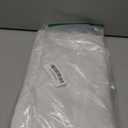 Twin Flat Sheet Only, 1 Pack White Top Bed Sheets, Soft Breathable Brushed Microfiber Color-Coded Hem Threads, 66x96