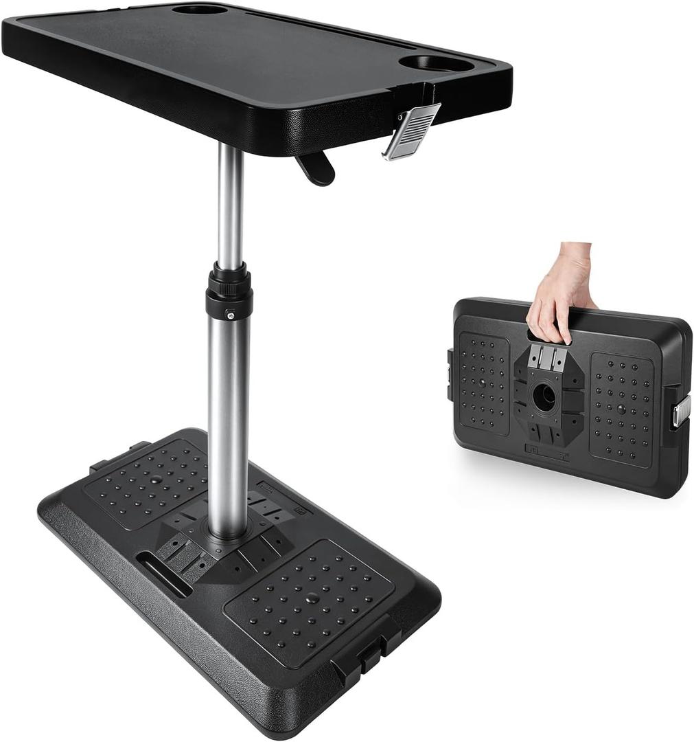 Foldable Car Desk for Laptop, Portable Travel Desk for SUV Back Seat & RV