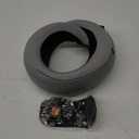 Travel Pillow, 100% Pure Memory Foam Neck Pillow for Airplanes, Comfortable Breathable Cover, Travel Essentials for Plane, Car, Train and Home, Gray (Medium)