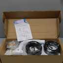 2x2 MIMO Panel Antenna Kit for 4G LTE 5G Compatible with Modem Cellular Router Gateway Hotspot T-Mobile Home Internet | High Gain Directional Antenna with 32ft RF240 SMA Cable, TS9 Adapters