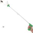 Spider Catcher, Insect Catcher, Bug Grabber, Spider Grabber, Long Handled with Foldable Design, for Home Office Garden Camping Beach (2nd Generation) (Light Green)