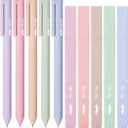 Mr. Pen- Aesthetic Highlighters and Gel Pens, 10 Pack, Assorted Colors Bible Highlighters No Bleed, Fine Point 0.5mm Colored Ink Gel Pens, Fast Dry and No Smear for Bible Journaling, School Supplies