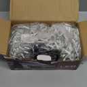 648 LED Outdoor Christmas Lights with 144 Drops, 66ft ChristmasLights with 8 Modes Timer, Christmas Twinkly Lights Waterproof for Wedding Eaves Yard Room Holiday Wedding Party Decor (Cool White)