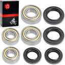Front Wheel Bearing & Seal For YAMAHA Banshee Warrior 350 1988-2006 Bear Tracker Big Bear Bruin 250 2001-2009 YFZ450 W V R RSE