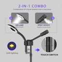 Facial Steamer with Magnifying Lamp, 2 in 1 Ozone Steamer for Face Professional, Professional Facial Steamer for Esthetician, Salon & Spa Face Beauty Equipment.