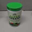 Country Farms Super Greens Natural Flavor, 50 Organic Super Foods, USDA Organic Drink Mix, Fruits, Vegetables, Super Greens, Mushrooms & Probiotics, Supports Energy, 40 Servings, 10.6 Oz, EXP: 06/2029