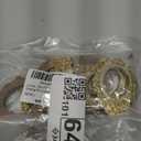 15pcs Vintage Mini Picture Frames Baroque Small Gold Frames, Tiny Picture Frames Little Antique Frames, Oval Rectangle Wall Hanging for DIY Photo Holiday Party Wedding Decoration Christmas