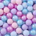 STARBOLO Ball Pit Balls 100 170 Bulk Pack - Crush Proof Non Toxic Plastic Balls Baby Girls Boy Kids Ball Pit | Play Tent Dogs Playhouse Playpen Party,2.2inches.