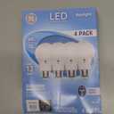 GE Lighting LED Standard Light Bulbs, 10 Watts (60 Watt Equivalent) Daylight, Medium Base, Dimmable (4 Pack)
