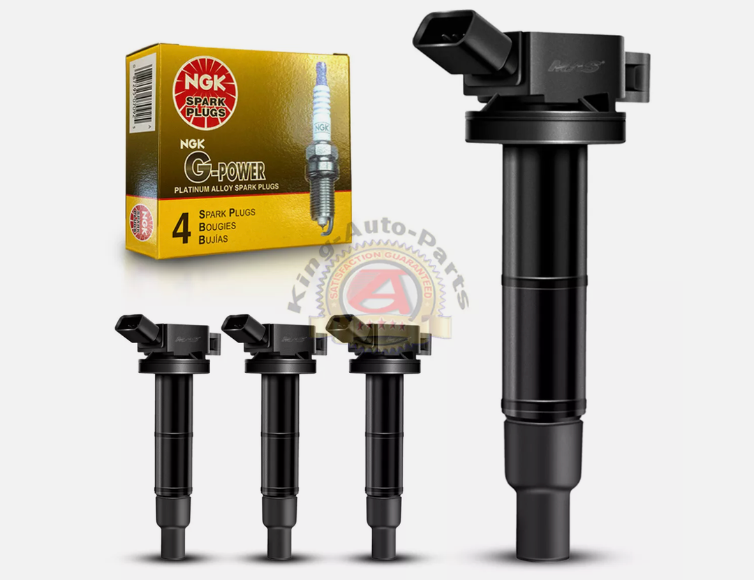 Ignition Coil Pack NGK Platinum Spark Plug For Toyota Camry Corolla Lexus UF333h