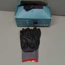 Safety Work Gloves MicroFoam Nitrile Coated-12 Pairs,Seamless Knit Nylon Gloves,Home Improvement,Micro-Foam Gloves 8/Medium