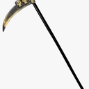 Halloween Grim Reaper Scythe Weapon Props for Scythe Costume Accessory
