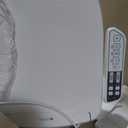 Lotus Bidet ATS-500 Elongated | Heated Toilet Seat with Adjustable Warm Water Wash, Stainless Steel Nozzle, Side Control Panel, Warm Air Dryer, Eco Mode, Easy DIY Installation