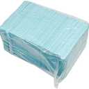 125-pack Disposable 12.8"x17.7" Waterproof Table-Cloth for Tattooing, Tattoo Table Cover, Disposable Dental Bibs Sheets Cloths Paper, Blue Color OTW-TTCLT1