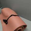 Retrospec Solana Yoga Mat Thick 1/2in Non-Slip Workout Mat with Nylon Strap - 72x24in Exercise Mat for Pilates, Stretching & Fitness - BPA Free, Easy Clean (Rose)