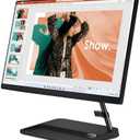 Lenovo IdeaCentre 3 21.5 22 All-in-One Desktop Computer, Intel Pentium Gold 8505 8GB DDR4 RAM 256GB SSD, Windows 11, Black, Keyboard and Mouse Included (8GB Ram | 256GB SSD)