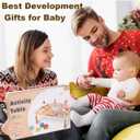 Activity Table for 1 Year Old, Montessori Toys for 1 2 Year Old Girls Boy Gifts, 8 in 1 Wooden Sensory Play Table for Toddler 1-3, Learning Toys for Baby 12-18 Months 1st Christmas Birthday Gifts