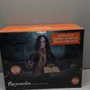 Halloween Animatronics Zombie - Halloween Yard Scary Groundbreaker Decorations Outdoor 2.5FT with Creepy Sounds and Light Up Eyes,Touch Sound Activation Outside Lawn Yard Haunted Prop