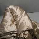 Vonty Satin Throw Blanket Taupe Satin Blankets 90x90 Inches(with Small Flowers), Cooling & Silky Throw Blanket Wrinkle-Free Cable Knit Big Size Throw Blanket for Coush Sofa Bed Outdoor