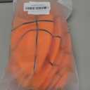 Mini Toy Basketballs, Small 6 Inch Replacment Ball for Indoor Mini Basketball Hoop, 6" Small Replacement Basketball, Toddler Balls, Beach Sand Toy Rubber Ball for Inflatable Pool Hoop Kids Adult (1orange)