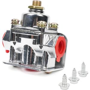 BARTOO Fuel Pressure Regulator Carburetor Parts Pressure Regulator 12-804 1-4 PSI 3/8in NPT