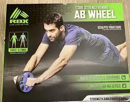 RBX Core Strengthening AB WHEEL Engages Your Whole Body, Durable, Stability