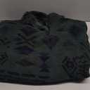 Men 1/4 Zipper Sweatshirt Ethnic Aztec Printed Kangaroo Pocket Fall Winter Pullovers Jacket Unisex Hoodie Tops Size XL