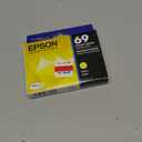 EPSON 69 DURABrite Ultra Ink Yellow For CX-6000, CX-7000F, CX-7400, CX-8400, CX-9400, CX-9475, NX-400, NX-415, NX-510, NX-515, WF-1100, WF-500, WF-600, WF-610, WF-615 and other select models