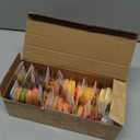 JOYIN 28 PCS Valentines Day Dessert Mochi Squishy Toy with Card, Prefilled 14 Design Kawaii Food Stress Relief Squeeze Fidget Toy for Kid Valentine Party Favor, Classroom Gift Exchange School Reward