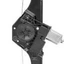 A-Premium Power Window Regulator with Motor Compatible with Chevrolet Traverse 2009-2010 & GMC Acadia 2007-2010 & Buick Enclave 2008-2010, Sport Utility, Front Right Passenger Side, Replace# 15781918