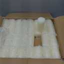 48-Pack Ivory Pillar Candles Bulk Set
2x3, 2x4, 2x6 Unscented Dripless Smokeless Candles for Weddings, Home Decor & Centerpieces, Clean Burning