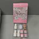 AZUREBEAUTY Dip Powder Nail Kit Starter, All Season Nude Skin Glitter 4 Colors Dipping Powder Liquid Set Recycling Tray with Base & Top Coat Activator for French Nail Art Manicure Salon DIY at Home.
