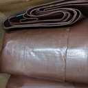 Sunvigor Tarp Waterproof 18x24Ft, Extra Thick 12 Mil Heavy Duty Tarp Cover, Tear & Fade Resistant, Outdoor Tarps with Brass Grommets and Reinforced Edges for Roof, Camping, Patio, Boat (Brown)
