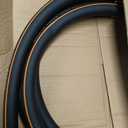 Giraffe Hybrid Leader Hose 5/8" x 6ft Custom Length, No Kink, Flexible, Leakproof Water Hose with Female to Female Fittings, 600 Burst PSI (Black and Orange)