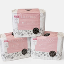 Lilly Doo Baby Diapers 4-11 lbs Soft Snug 24 Count Per Pack, Lot Of 3