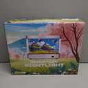 Aquarium Night Light with Rotating Castle Scene - Moving Picture Projection, White Mood Light for Bedroom/Office Decor, Unique Gift Idea