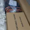 TOREAD 2024 Portable Steam Sauna for Home, Personal Full Body Sauna Tent with 2.6L 1000W Steamer, Foldable Home Spa Sauna for Relaxation, Gym, Yoga(Oxford Fabric, Easy Setup, Compact Design) (35.5*35.5*63 inches)