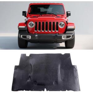 Cotton Hood Engine Sound Heat Insulation Pad Mat Fit for Jeep Wrangler JL 2018 2019 2020 2021 2022 2023 2024 2025 2026
