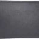 DiversiTech Outdoor Gas Grill BBQ & Fire Pit Mat, 60" x 30", Black