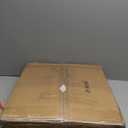 Nesting Table Set of 3 Side Tables, Modern Coffee Table Stacking End Table with Metal Frame (A-Square, Grey)