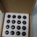 GAsupply 10x1.25 ATV Lug Nuts 14mm Hex, 10x1.25mm Closed End Acorn Tuner Black Lug Nut 1.2" 30mm Tall Conical Seat 60 Degree for Aftermarket Wheels, 16 Pcs