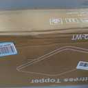 DUMOS 3 Inch Gel Memory Foam Mattress Topper Queen Size