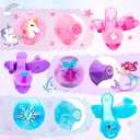 Princess Dress Up Shoes Set, Girls Dress Up Toys Toddler Jewelry Boutique Kit, 3 Themes of Unicorn, Mermaid, Ice Princess Costumes Set, Pretend Play Gifts for Little Girls Aged 3-6 Years Old
