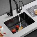 Sink Protectors for Kitchen Sink 12"13"16"18"19"24"26"28"29"30",Silicone kitchen sink mats protector for bottom of farmhouse sink(18.2"x12.5" Gray)