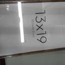 Wood stained picture frame x3, 13x19