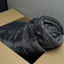 Heated Blanket Electric Blanket Full Size, Super Soft Cozy Upgraded Flannel Heating Blanket with 6 Heating Levels & 1-10 Hours Auto Off, Fast Heating & Overheat Protection, 72" x 84", Dark Gray