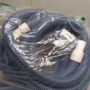 Pool Vacuum Hose With Swivel Cuff 1-1/4" Diameter 27FT Flexible Heavy Duty Pool Vacuum Cleaning Hose Perfect for Above&In Ground Swimming Pool