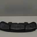 KATUR Motorcycle Windshield Bag Pouch PU Leather with Magnetic Closures Compatible with Harley Touring Street Glide Electra Glide Windshield Bags 1996-2013